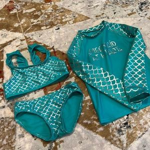 More Than Magic Teal Mermaid Bikini Set